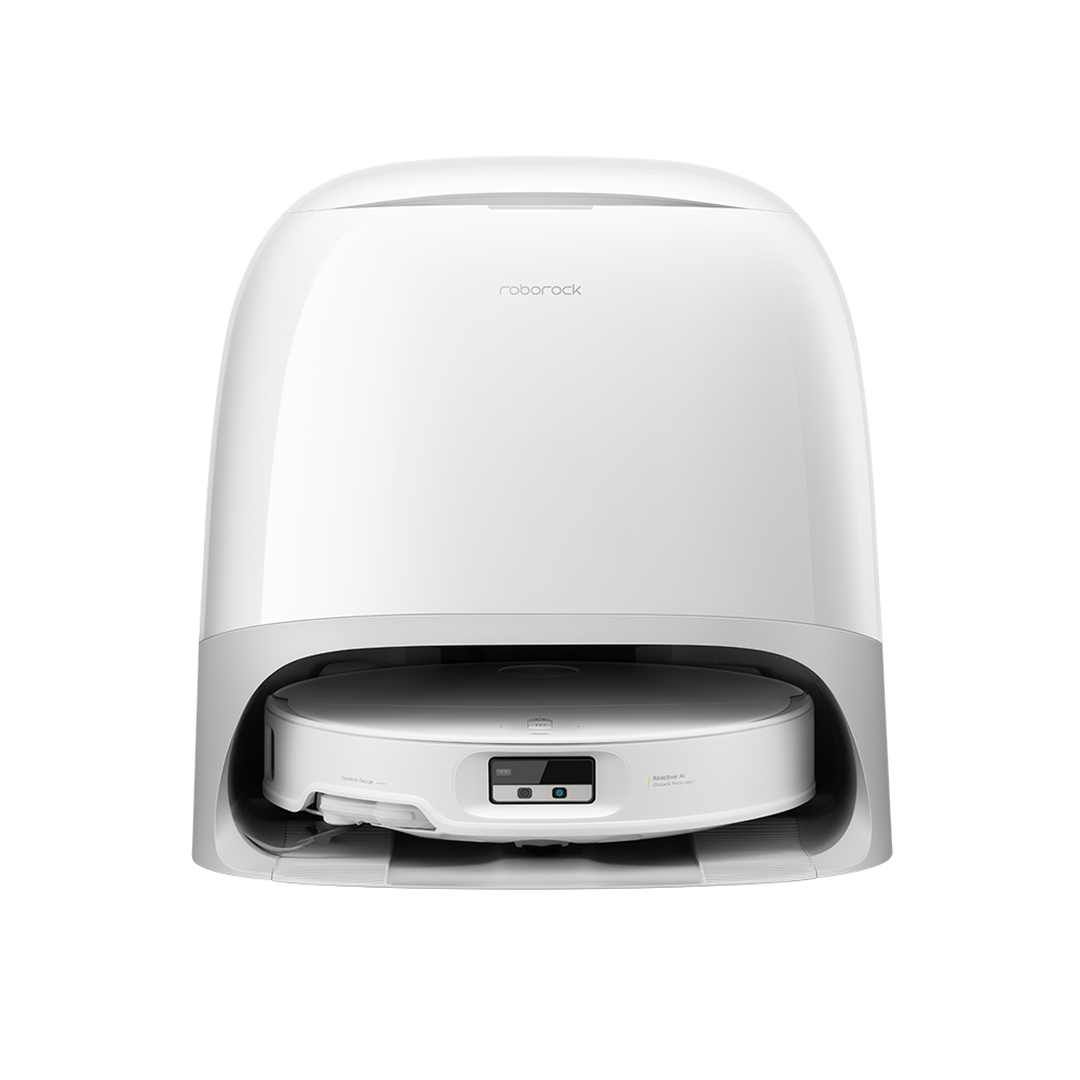 Robot aspirador Roborock Qrevo CurvX con mopa y base multifunción batería 6400mAh