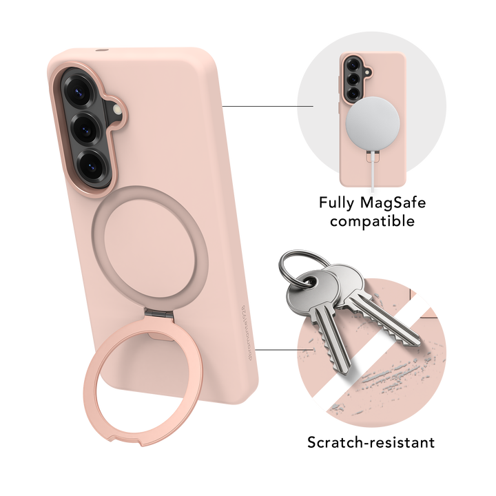 Funda Samsung Galaxy S26 Magsafe Rosa