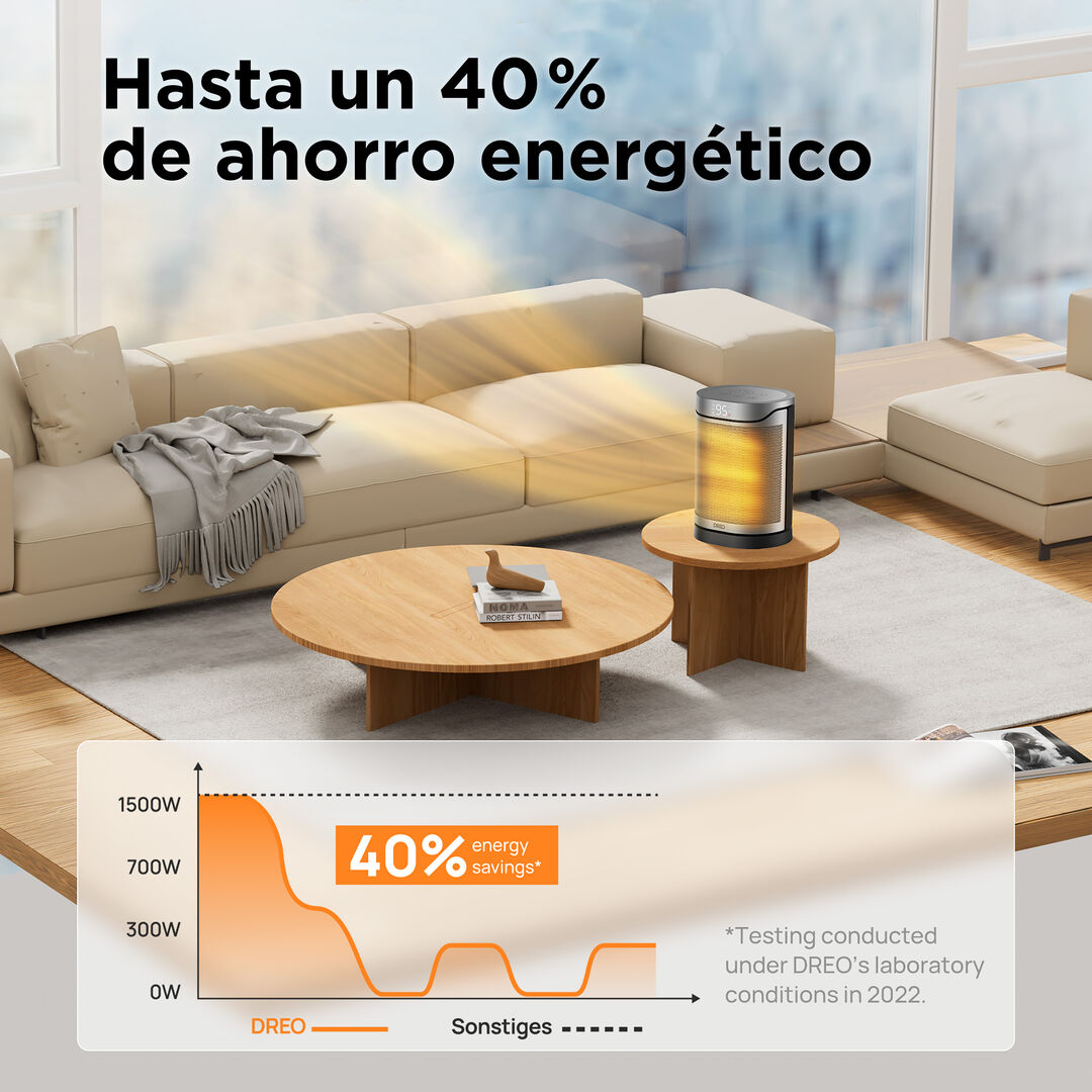 Calefactor cer&aacute;mico port&aacute;til Heater 318