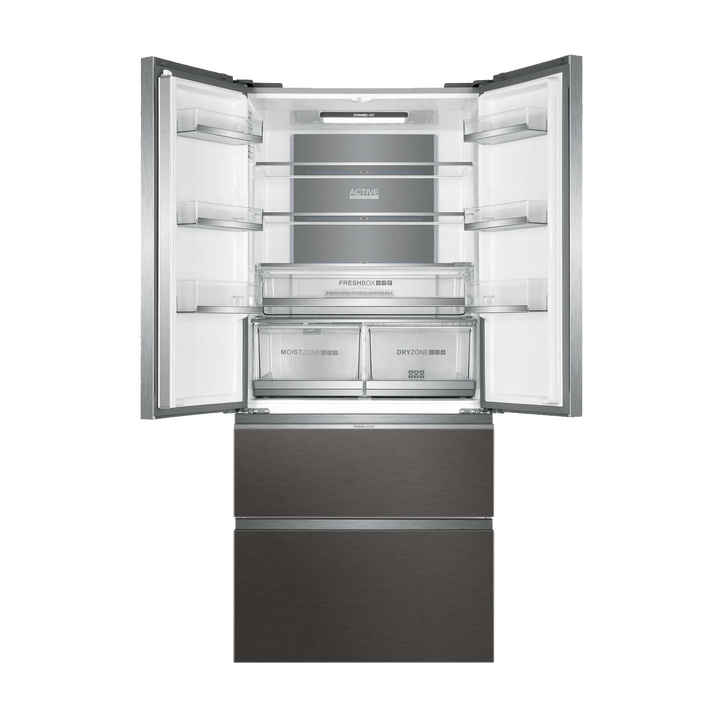 ORGANIZACI&Oacute;N, FRESCURA Y TECNOLOG&Iacute;A AVANZADA PARA TU COCINA.

Este frigor&iacute;fico multidoor de libre instalaci&oacute;n combina capacidad, distribuci&oacute;n inteligente y tecnolog&iacute;a No Frost para mantener tus alimentos en &oacute;ptimas condiciones por m&aacute;s tiempo. Con sus m&uacute;ltiples compartimentos y funcionalidades avanzadas, ofrece comodidad y control total sobre el almacenamiento diario.