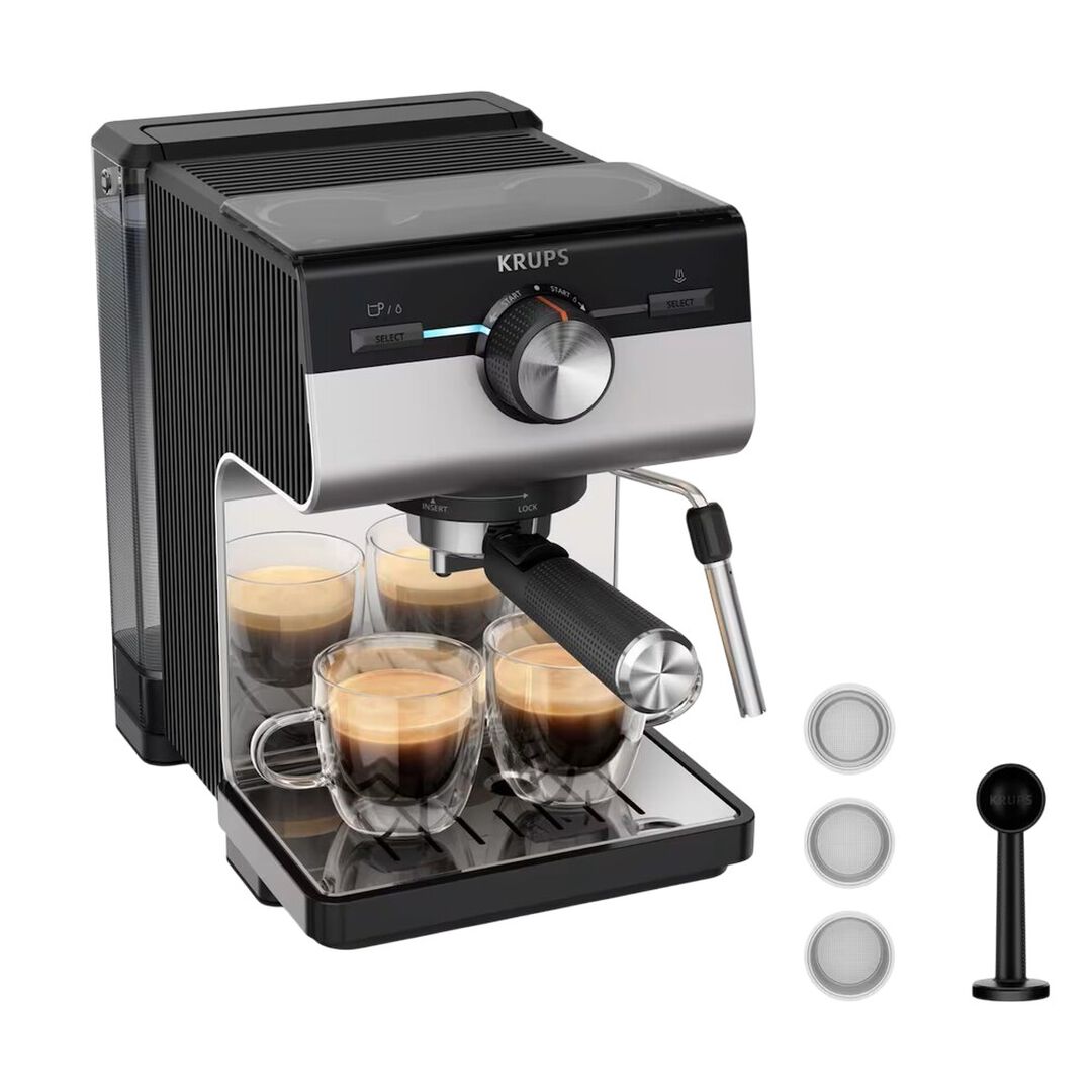 Disfruta de un espresso auténtico con 15 bares de presión y una temperatura constante que garantizan una extracción perfecta