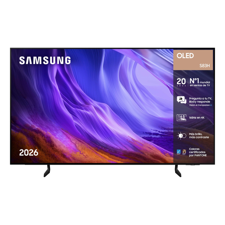 TV 65" OLED S83H 4K Samsung Vision AI Smart TV (2026)