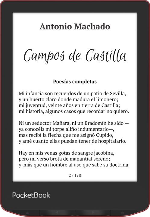 Ebook verse PRO (passion red) rojo