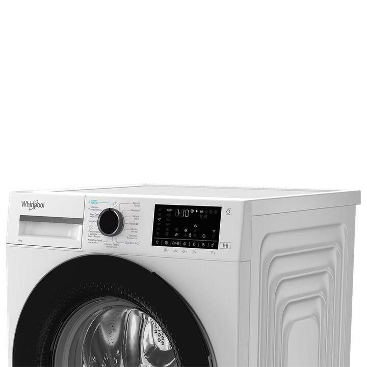 Lavadora HORIZON | STEAM | HOME WHIZ | 10 Kg | 1400 rpm | A-10% - BLANCA