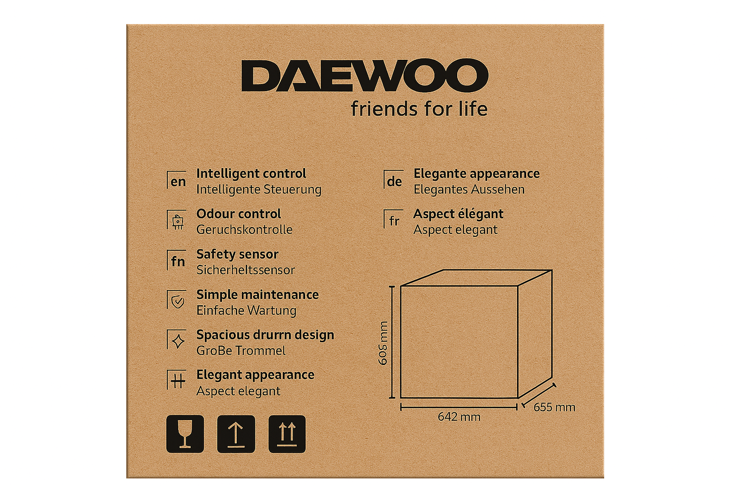 Caja higi&eacute;nica esf&eacute;rica smart autolimpiable 4L.