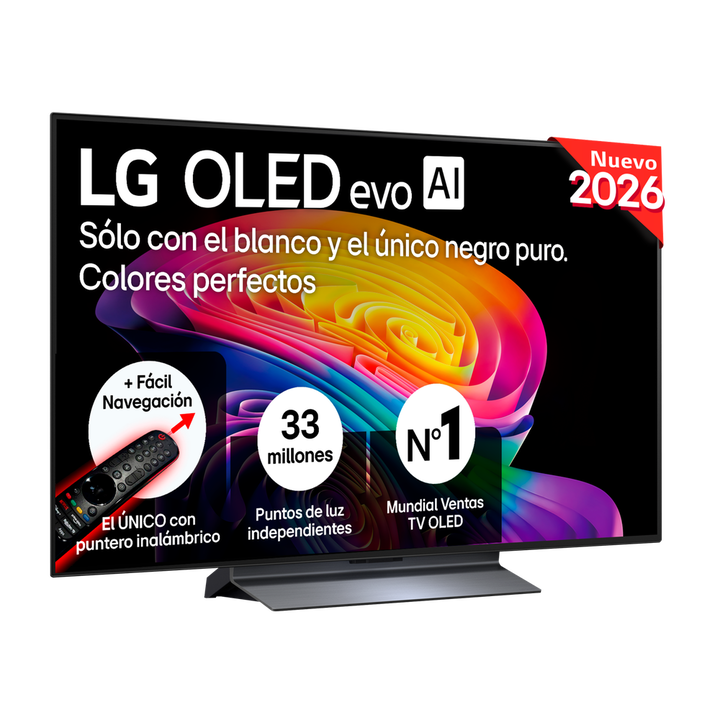 Smart TV LG OLED evo AI C6 48 pulgadas 4K 2026
