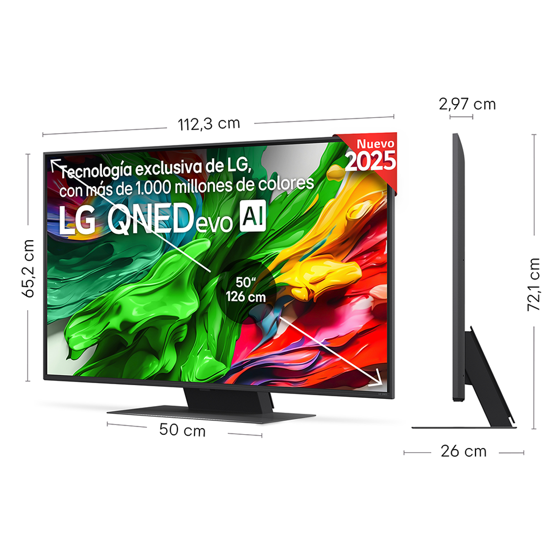Smart TV QNED evo AI QNED86 50 MiniLED 4K 2025