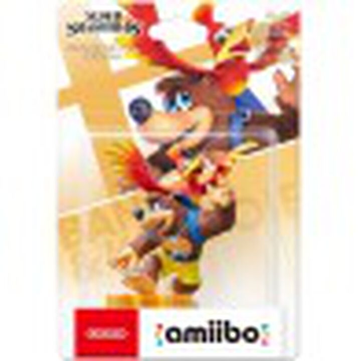 FIGURA AMIIBO BANJO KAZOOIE PARA NINTENDO SWITCH
El simp&aacute;tico equipo compuesto por el oso Banjo y su ave Kazooie, llega directo a tu Nintendo Switch para competir en tu Smash Bros Ultimate. 
&iquest;Que son las figuras amiibo?
Con las figuras amiibo descubrir&aacute;s una nueva forma de interactuar con tus juegos favoritos de Nintendo. Con ellas podr&aacute;s obtener nuevos personajes, modos de juego y otras muchas bonificaciones.
&iquest;Qu&eacute; puede hacer amiibo?
Un amiibo puede ser compatible con diferentes juegos. Puedes conseguir nuevos trajes, equipamiento, habilidades, nuevas aventuras y hasta subirlo de nivel.
&iquest;C&oacute;mo se usan los amiibo?
Toca con la base de la figura amiibo el punto NFC o accesorio lector/grabador de NFC que encontrar&aacute;s en las diferentes consolas de Nintendo para obtener todo tipo de bonificaciones en juegos compatibles.