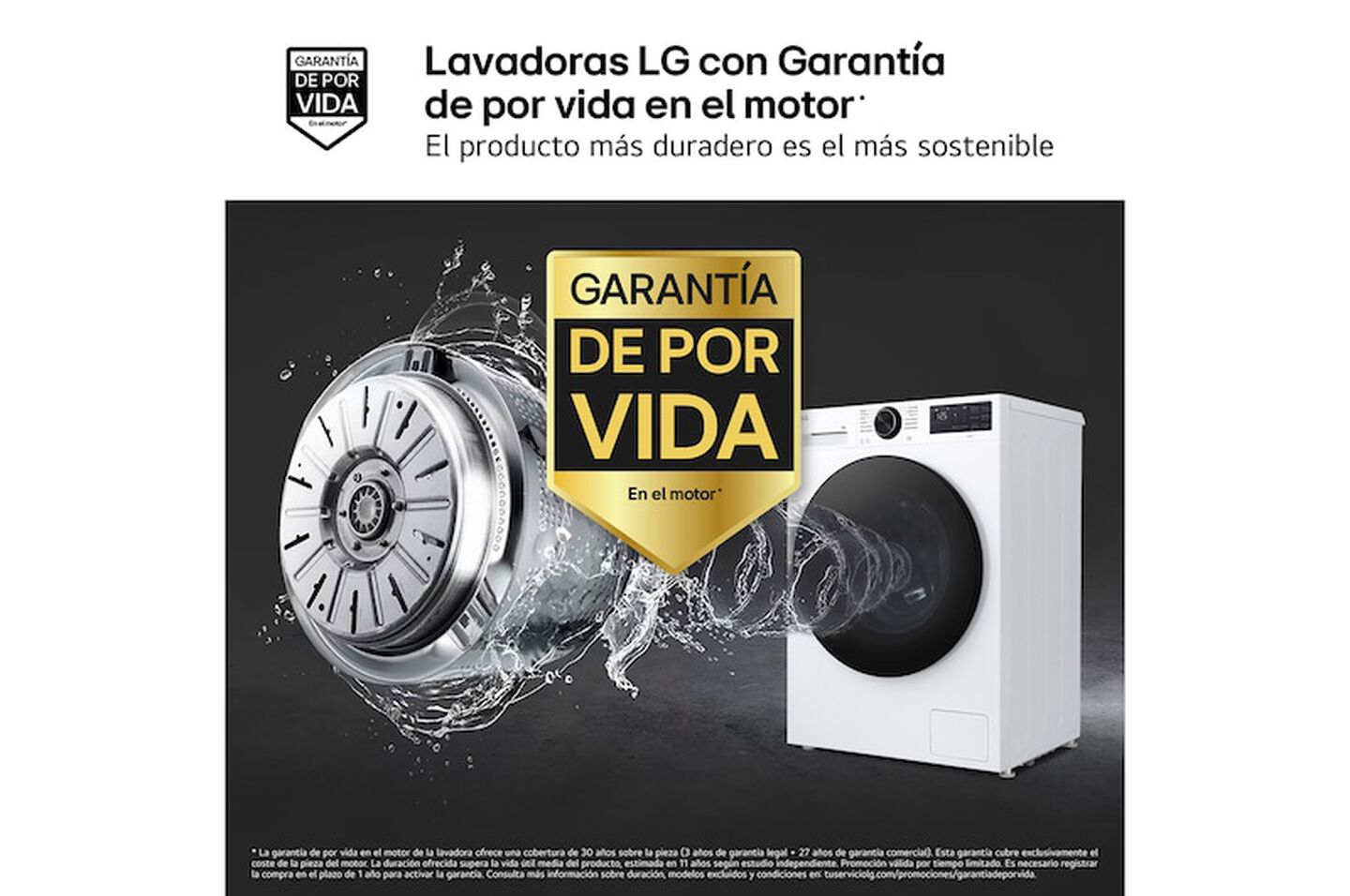 Lavadora  8Kg 1200rpm AI Direct Drive F2X50S8TLB