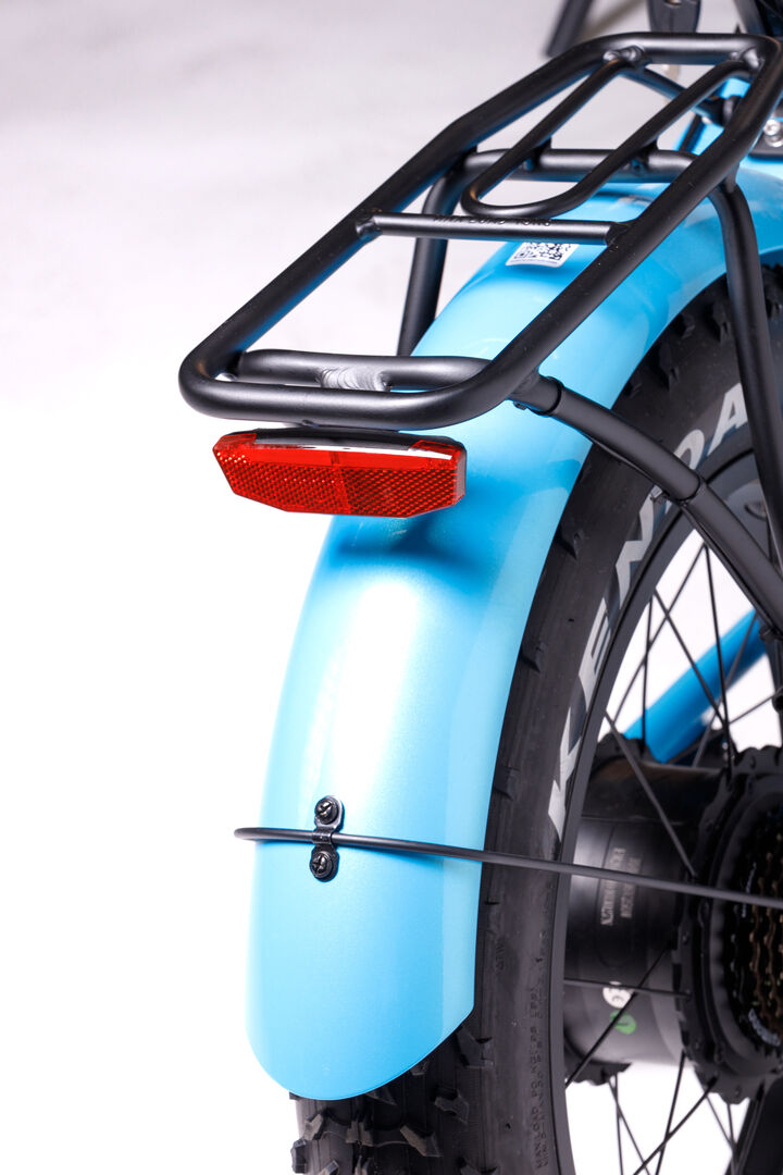 Bicicleta el&eacute;ctrica ciudad 20" Toledo Tiffany Azul