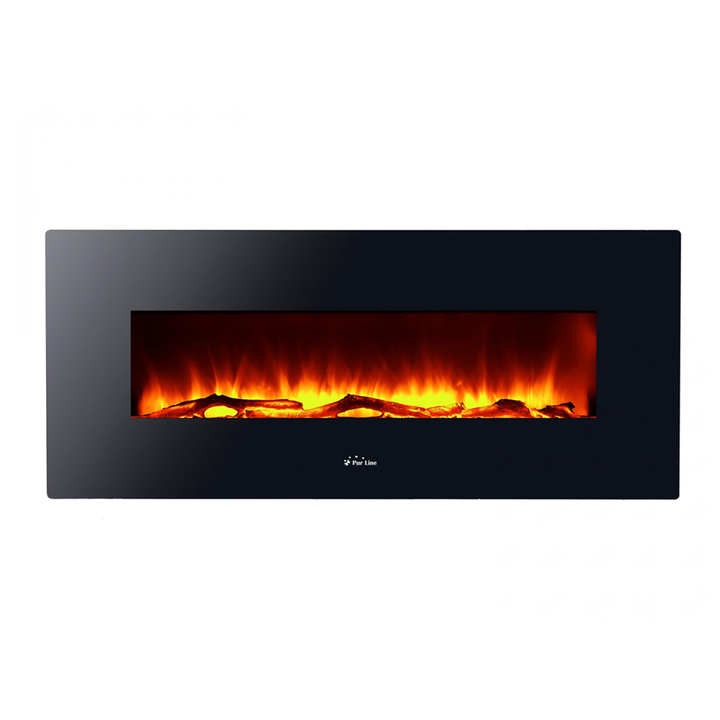 La CHE-515 es una chimenea mural panor&aacute;mica con un dise&ntilde;o moderno en forma de rect&aacute;ngulo extraplano, fabricada en cristal templado en negro y con salida superior del calor. Dispone de display LED y mando a distancia desde donde podr&aacute;s controlar la altura de las llamas, ajustar el termostato y utilizar su programador semanal. Adem&aacute;s ofrece un sistema innovador denominado ventana abierta, de forma que si la temperatura ambiente disminuye bruscamente el termostato se detiene para favorecer el ahorro de energ&iacute;a.

Su tama&ntilde;o (LxPxH: 128x13x55 cm) y su solidez (20Kg) te permitir&aacute;n desplazar la chimenea all&aacute; donde m&aacute;s necesitas. Como extra encontrar&aacute;s una base desmontable, para que puedas colocar tu chimenea tanto en la pared como en el suelo ( no encastrable )

Funcionan gracias a un avanzada tecnolog&iacute;a por convecci&oacute;n ultra silenciosa, de gran potencia (1600W) y bajo consumo que s&oacute;lo requiere enchufarla a la corriente el&eacute;ctrica para comenzar a disfrutar en pocos segundos de un agradable calor.