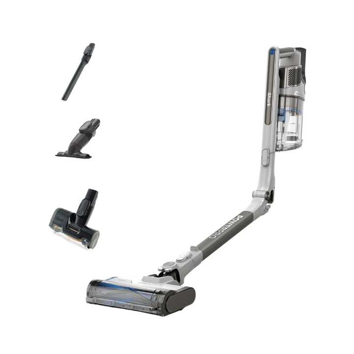 La aspiradora vertical Shark PowerPro ofrece una potente succión y una gran capacidad para recoger pelo, con un diseño versátil y ligero. Limpieza sin interrupciones gracias a su tecnología FloorDetect: El diseño del cabezal para múltiples superficies con PowerFins le permite penetrar en profundidad en las alfombras y moquetas y acoplarse directamente a los suelos duros, estando todo el tiempo en contacto con la superficie. 