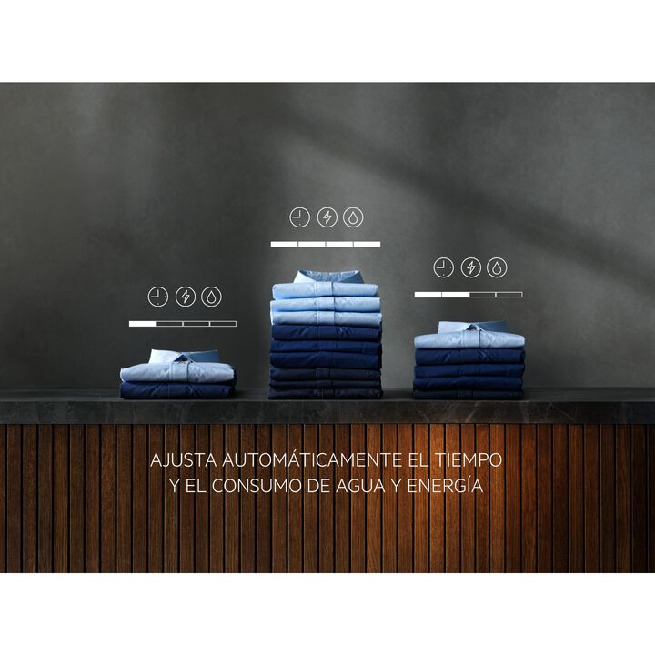 Lavadora de libre instalaci&oacute;n de 11.0 kg y Clase A