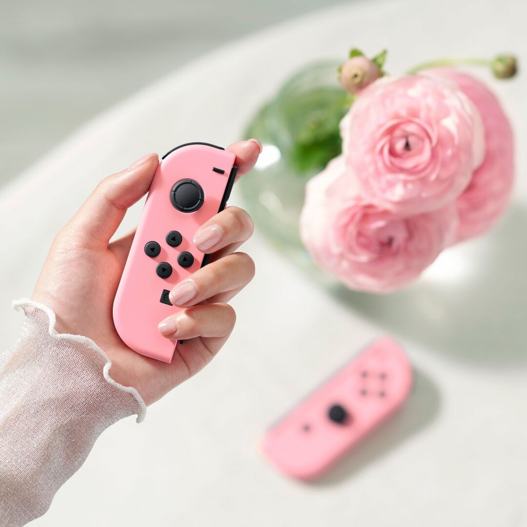 Mando Joy-Con (Set izda/dcha) Color Rosa/Rosa