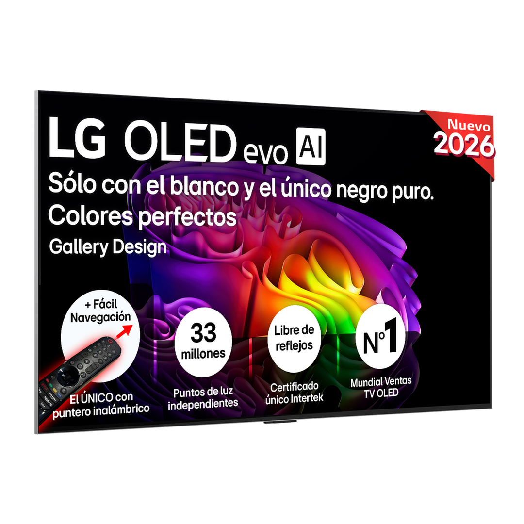 Smart TV OLED evo AI 55 pulgadas 4K OLED55G68
