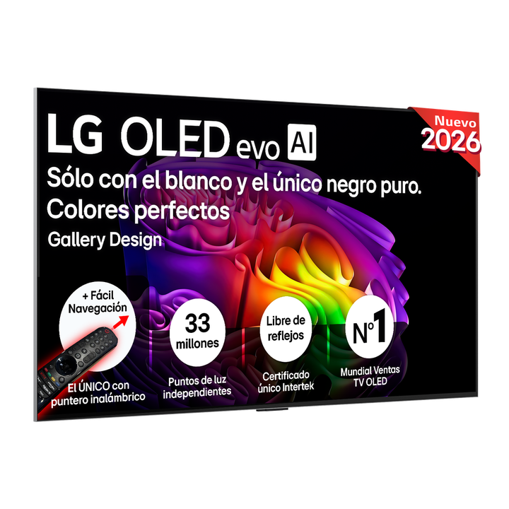 Smart TV LG OLED evo AI G6 55 pulgadas 4K 2026