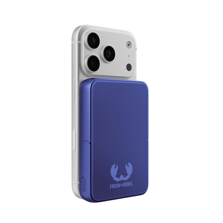 La Fresh n Rebel Magnetic Wireless Powerbank de 10.000 mAh es una bater&iacute;a externa compacta y ligera con carga inal&aacute;mbrica magn&eacute;tica de hasta 15W. Compatible con MagSafe y Qi2, permite cargar el m&oacute;vil sin cables y ofrece carga r&aacute;pida por USB-C de hasta 20W, ideal para llevar energ&iacute;a extra a cualquier parte.