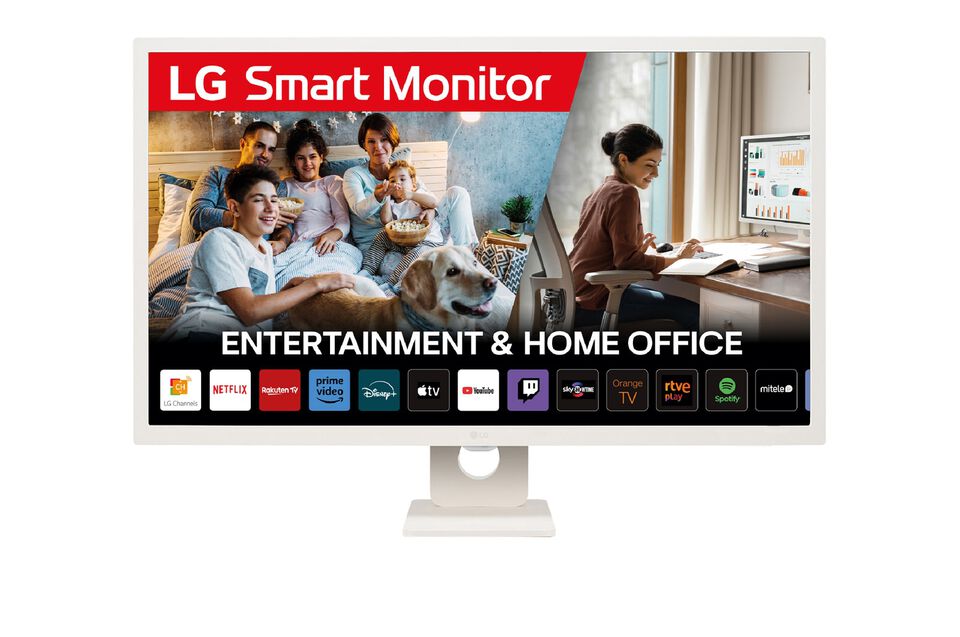Monitor LG Smart 32'' Full HD IPS Todo en Uno para Transmisión con webOS y Altavoces inte