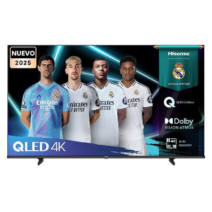QLED TV 65E7Q Smart TV 65 pulgadas con Dolby Vision & Atmos. Serie E7Q
Quantum Dot Colour, Modo Juego PLUS, 60Hz VRR 120 fps, Bluetooth & HDMI, Alexa Built in & VIDAA Voice