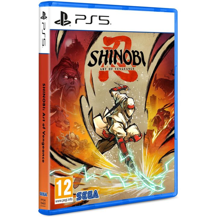 SHINOBI: ART OF VENGEANCE PS5 JUEGO F&Iacute;SICO PARA PLAYSTATION 5 VERSI&Oacute;N ESPA&Ntilde;OLA GARANT&Iacute;A EUROPEA EUROPEAN WARRANTY

El emblem&aacute;tico SHINOBI regresa en un nuevo t&iacute;tulo de acci&oacute;n y plataformas 2D con gr&aacute;ficos dibujados a mano, creado por el equipo del exitoso juego de lucha Streets of Rage 4.

Juega como el legendario shinobi Joe Musashi, maestro de las artes ninja. Al descubrir que tu aldea ha sido arrasada por el fuego y que tu clan se ha convertido en piedra, te pones en marcha para enfrentarte a un mal incomparable y vengar a tu clan.

  
Caracter&iacute;sticas:

&bull; DOMINA LA SENDA DEL SHINOBI

Ejecuta combos ilimitados con movimientos de combate &uacute;nicos, consigue amuletos para mejorar tus habilidades y descubre herramientas ningi para superar los obst&aacute;culos y descubrir nuevos caminos.

&bull; EXPLORA UN NUEVO MUNDO LLENO DE ESTILO

Recorre m&aacute;s de una docena de escenarios &uacute;nicos y visualmente impactantes, desde bases militares hasta un desierto abrasador, desafiantes puzles de plataformas y secretos ocultos.