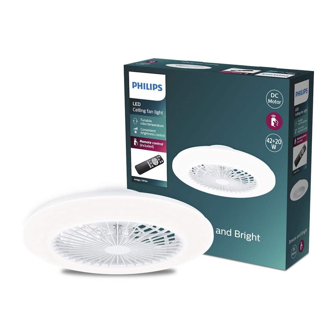 Ventilador Plafón de Techo Amigo 50 DC Blanco Ventilador Plafón de Techo Amigo 50 DC Blanco