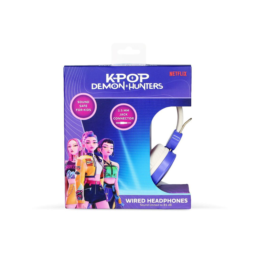 Auriculares Infantiles K-Pop Demon Hunters Huntrix