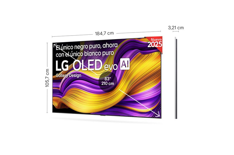 Smart TV LG OLED evo AI G5 48 pulgadas 4K 2025