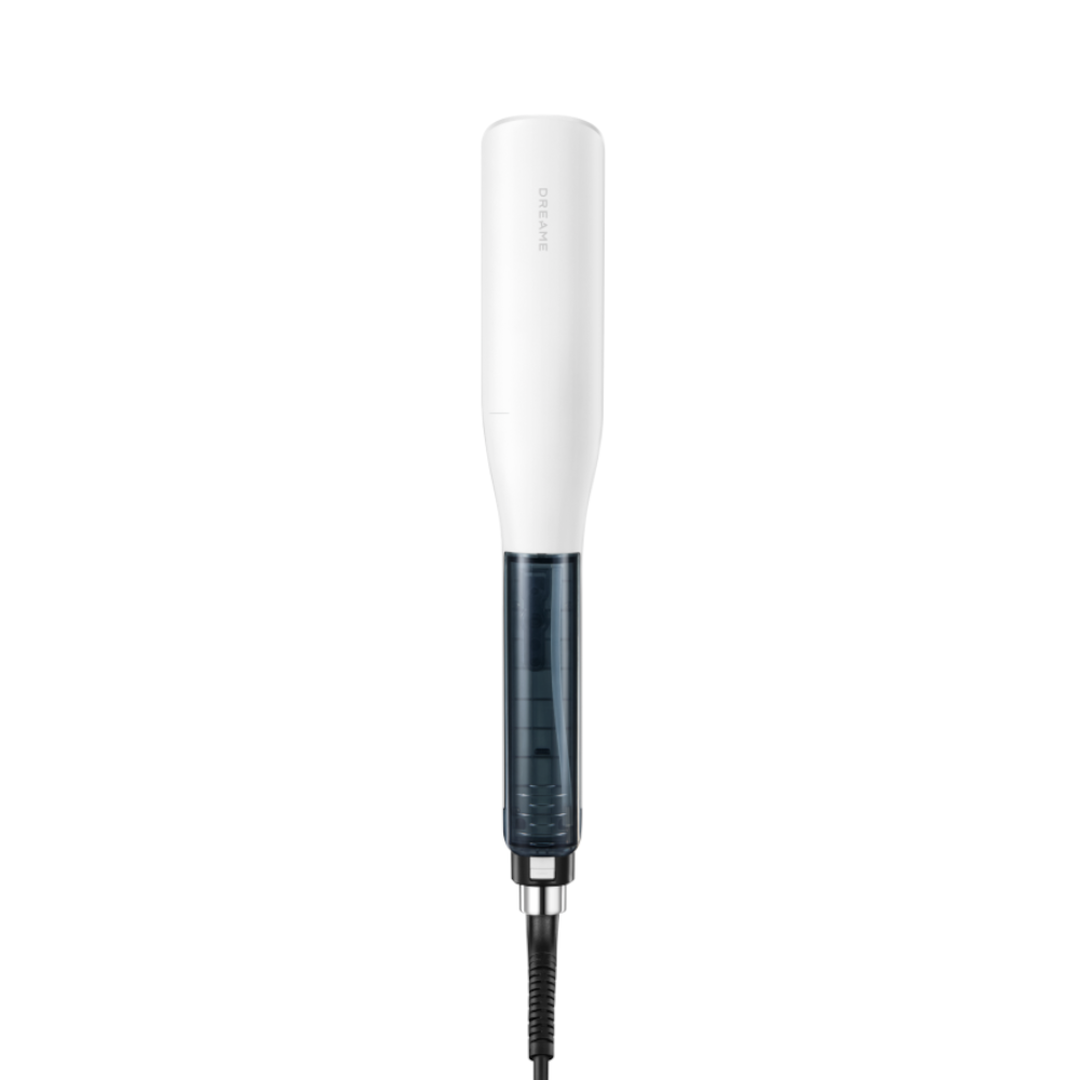 Plancha Pelo Vapor Steam Straight White