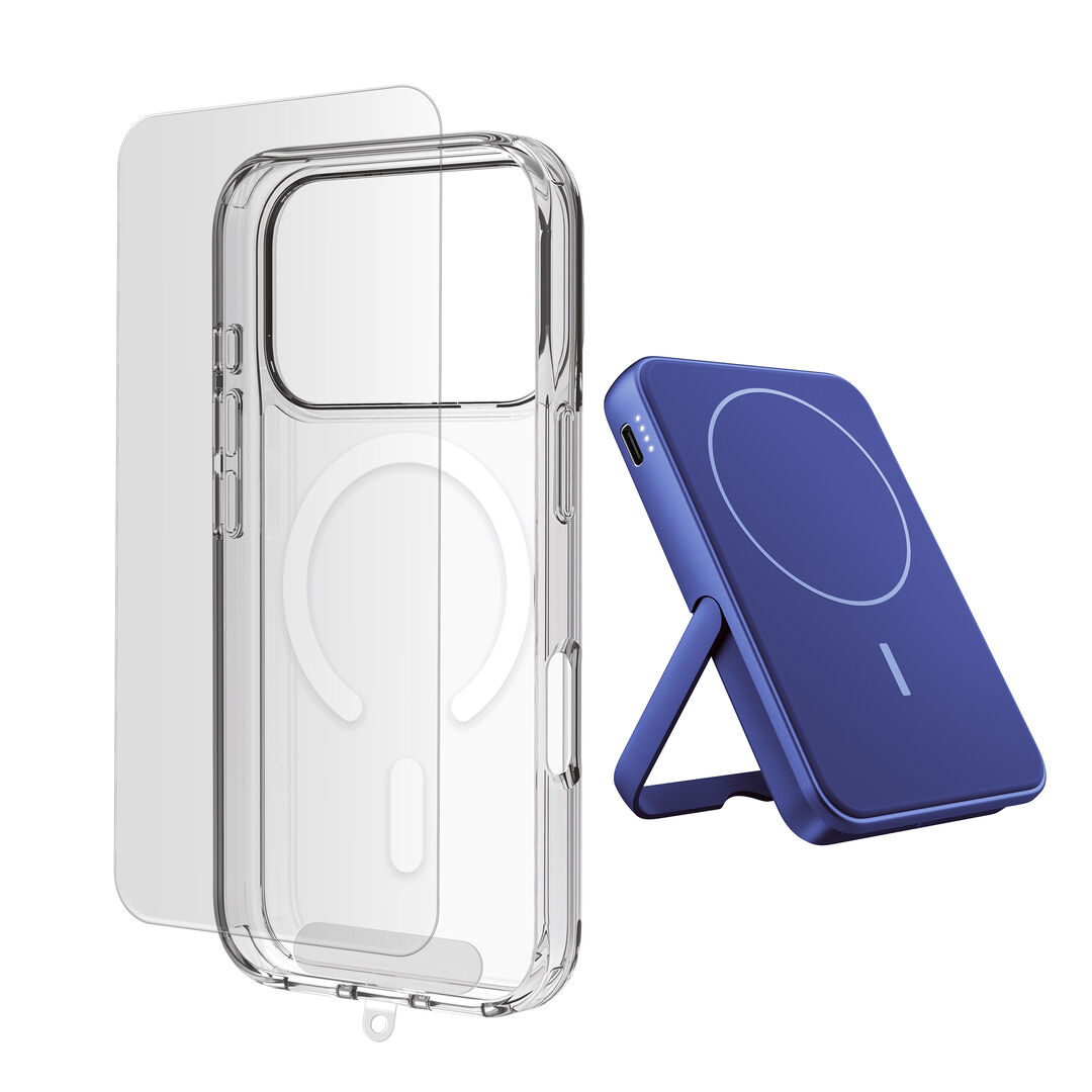 Pack Powerbank+Funda+Protector iPhone 17 Pro Max