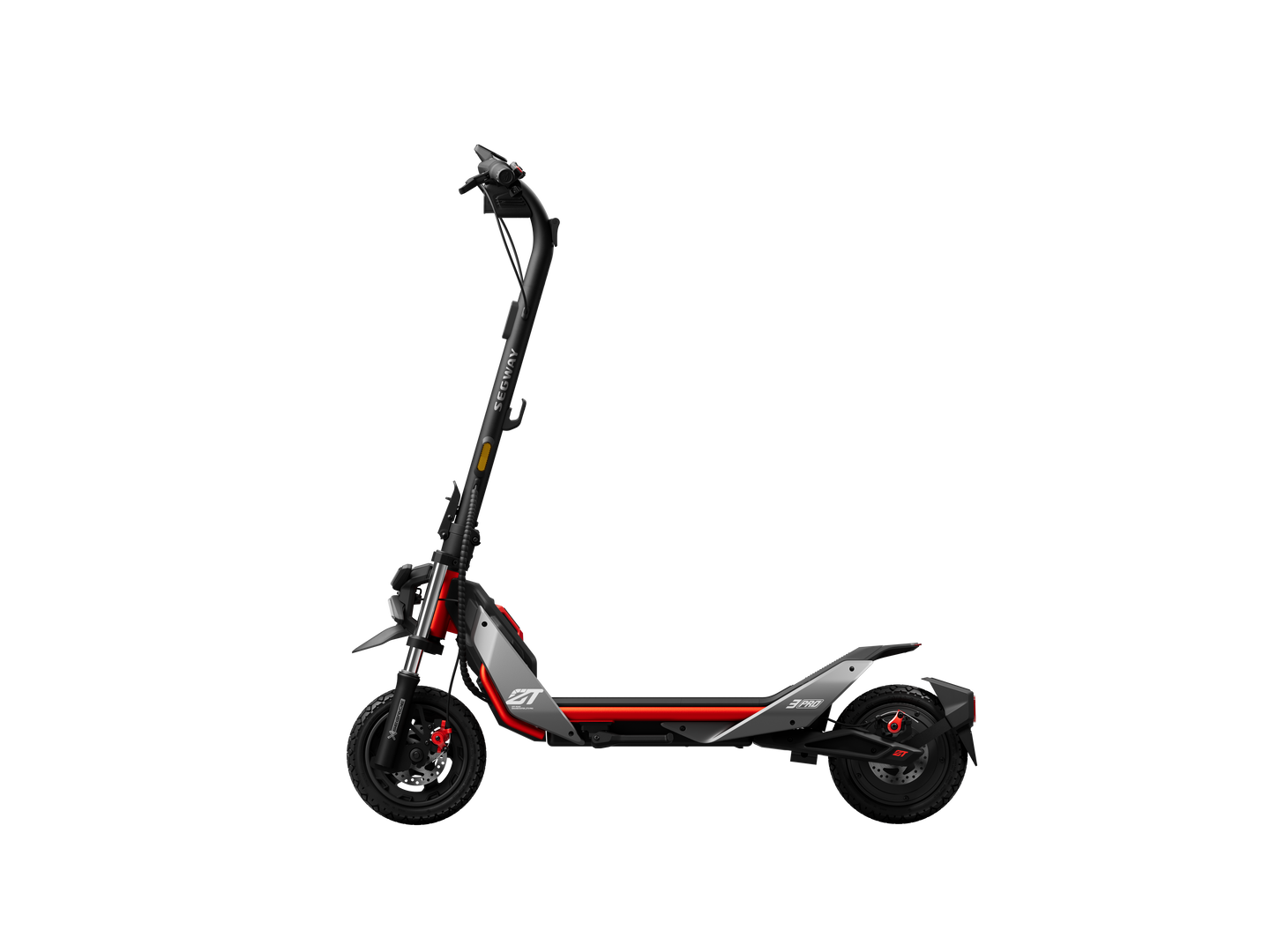 Patinete Ninebot ZT3 Pro E, Gris/Rojo Off road 11"