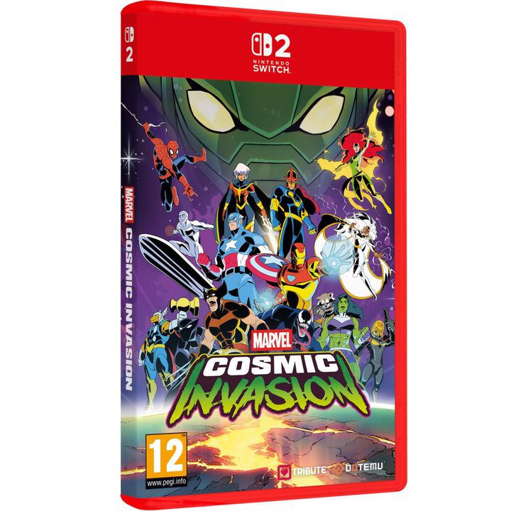 MARVEL COSMIC INVASION SWITCH2 JUEGO F&Iacute;SICO PARA NINTENDO SWITCH 2 VERSI&Oacute;N ESPA&Ntilde;OLA GARANT&Iacute;A EUROPEA EUROPEAN WARRANTY

Tribute Games y Dotemu vuelven a unir sus fuerzas, en colaboraci&oacute;n con Marvel Games, para crear un beat 'em up original y novedoso. Con combos de combate din&aacute;micos y un arte de p&iacute;xel deslumbrante, esta aventura de saltos planetarios es una carta de amor al Universo Marvel.



&ldquo;&iexcl;EL COSMOS DEBE CAER PARA QUE YO PUEDA VIVIR!&rdquo;
&iexcl;As&iacute; lo jura Annihilus, la muerte andante!

Despu&eacute;s de un ataque sin precedentes en toda la galaxia, la vida pende de un hilo.

Nova, Spider-Man, Lobezno, Phyla-Vell, Capit&aacute;n Am&eacute;rica y muchos m&aacute;s Superh&eacute;roes, tanto terrestres como c&oacute;smicos, unir&aacute;n sus fuerzas en una lucha que abarcar&aacute; las estrellas contra la mortal Ola de Aniquilaci&oacute;n


Desde la ciudad de Nueva York hasta las profundidades de la Zona Negativa, &iexcl;el futuro del universo se librar&aacute; en las estrellas en MARVEL Cosmic Invasion!

 
Caracter&iacute;sticas:

    15 SUPERH&Eacute;ROES JUGABLES: Tanto si eres un experto de la vieja escuela como un fan&aacute;tico primerizo, &iexcl;encontrar&aacute;s caras conocidas y descubrir&aacute;s nuevos favoritos en una cautivadora lista de personajes de todo el Universo Marvel!

 

    DOMINA EL SISTEMA C&Oacute;SMICO DE INTERCAMBIO DE EQUIPOS: Con el sistema c&oacute;smico de intercambio de equipos, elige dos Superh&eacute;roes para cada nivel y cambia entre ellos al instante. Crea combos &uacute;nicos y poderosos ataques especiales. Las habilidades de cada personaje fomentan la aparici&oacute;n de equipos creativos y un enfoque m&aacute;s t&aacute;ctico de la acci&oacute;n.

  

    INCRE&Iacute;BLE DIRECCI&Oacute;N DE ARTE RETRO: MARVEL Cosmic Invasion es un homenaje a una de las &eacute;pocas m&aacute;s emblem&aacute;ticas de Marvel, con impresionantes dise&ntilde;os de arte de p&iacute;xel a todo color.

 

    MULTIJUGADOR INTUITIVO Y DIVERTIDO PARA TODOS: Ya sea que formes equipo con amigos o familiares, MARVEL Cosmic Invasion te ofrece juego local/en l&iacute;nea y un sistema adaptativo de entrada y salida.

 &iexcl;Una batalla c&oacute;smica te espera!

 
&copy; 2025 MARVEL. Game Software &copy; 2025 Dotemu. Developed by Tribute Games.