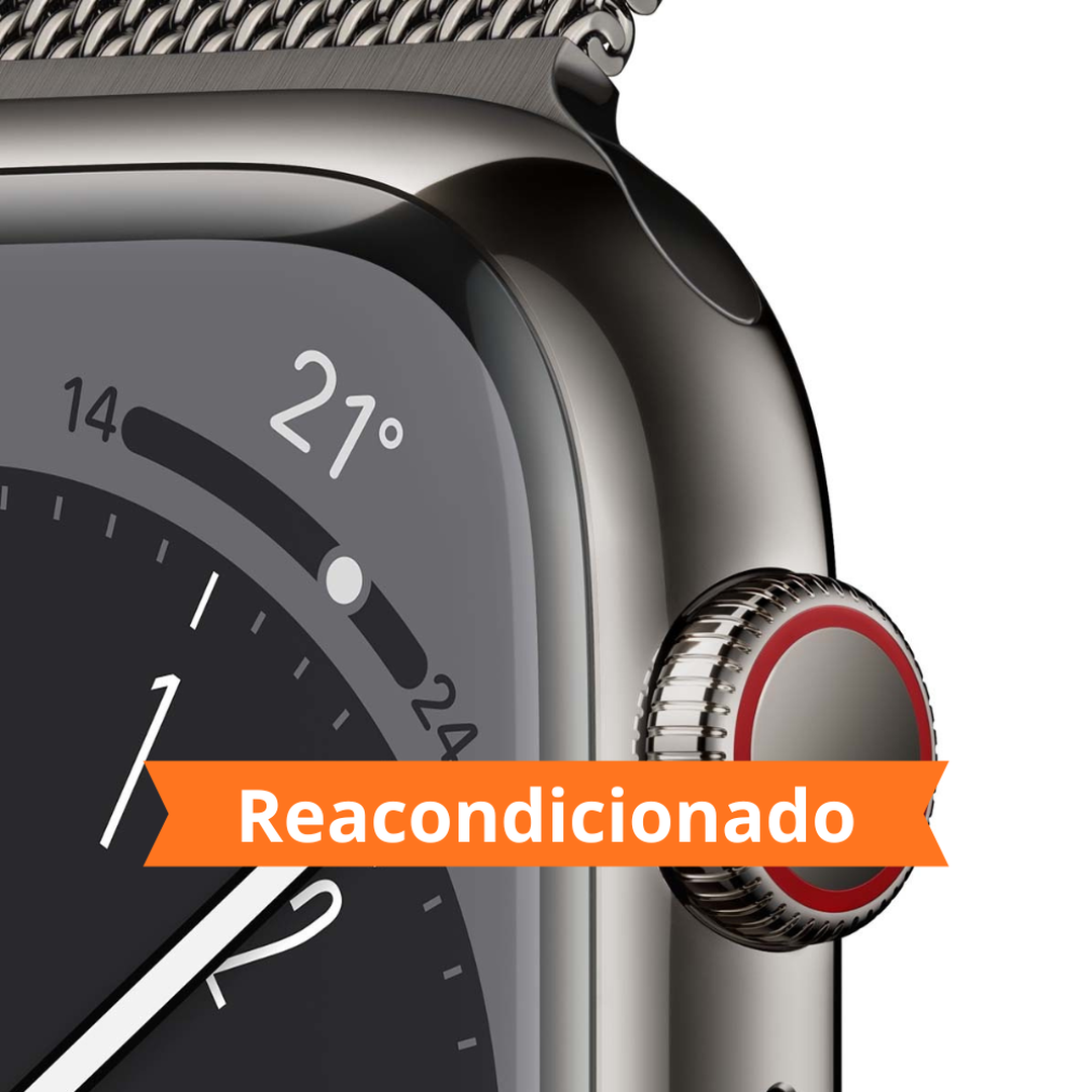 AppleWatch Series 8 GPS+Celular REACONDICIONADO A+