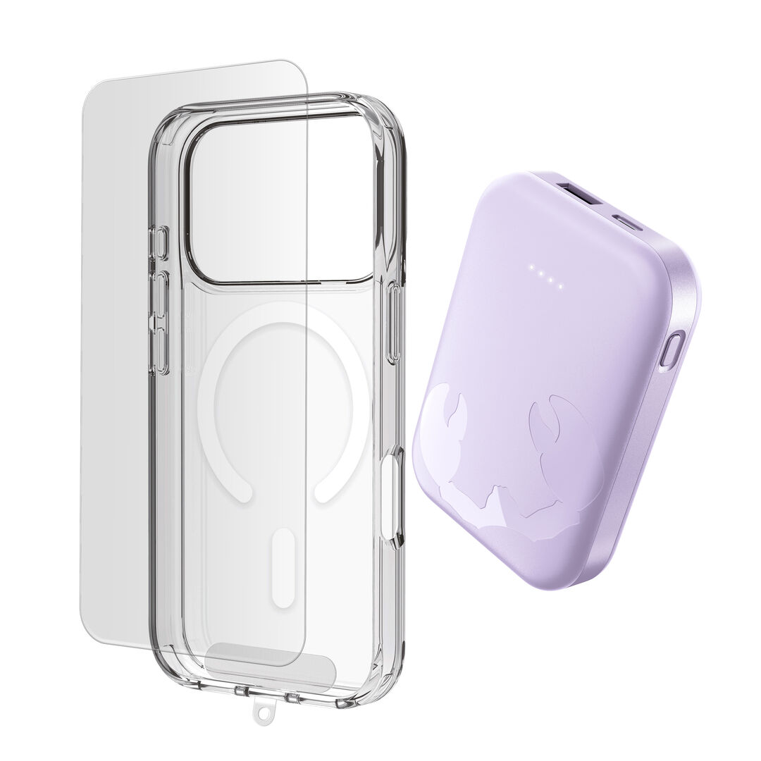 Pack Powerbank+Funda+Protector iPhone 17 Pro Max