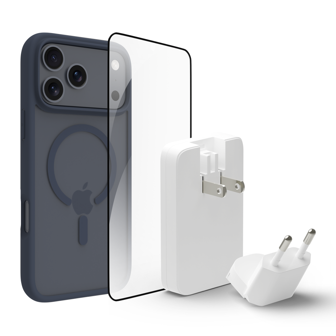 Funda iPhone 17 Pro Max MS + ECOSHIELD+charger 45W