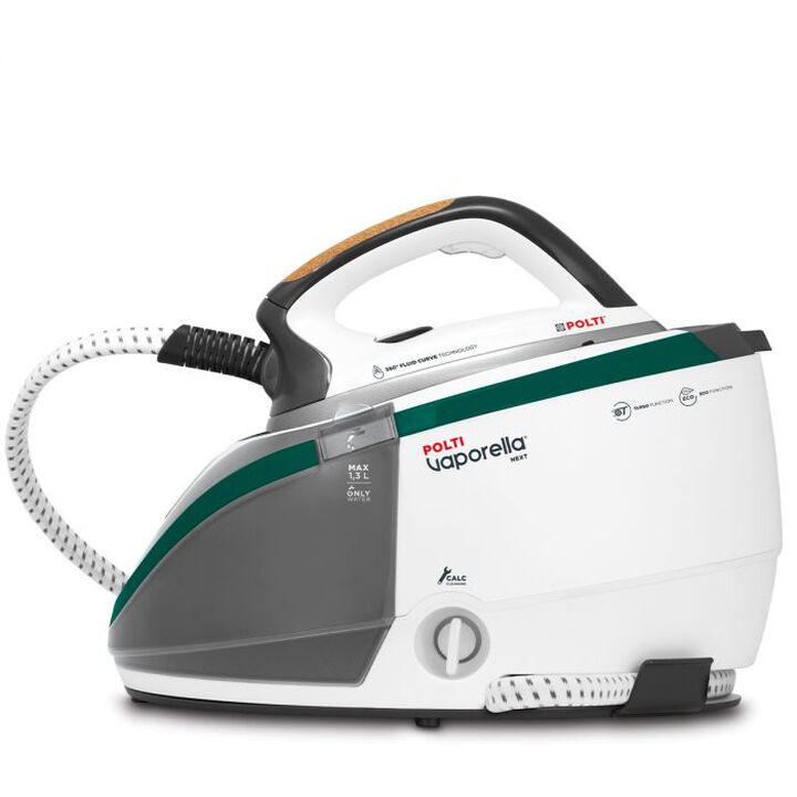 Potencia, facilidad de uso y las mejores prestaciones: Polti Vaporella Next VN18.65 es ideal para obtener resultados excelentes y r&aacute;pidos en todos los tejidos.
360&deg; Fluid Curve Technology
Dise&ntilde;o 100% italiano
Func&iacute;on Eco para limitar el consumo
Turbo para eliminar las arrugas m&aacute;s dif&iacute;ciles
