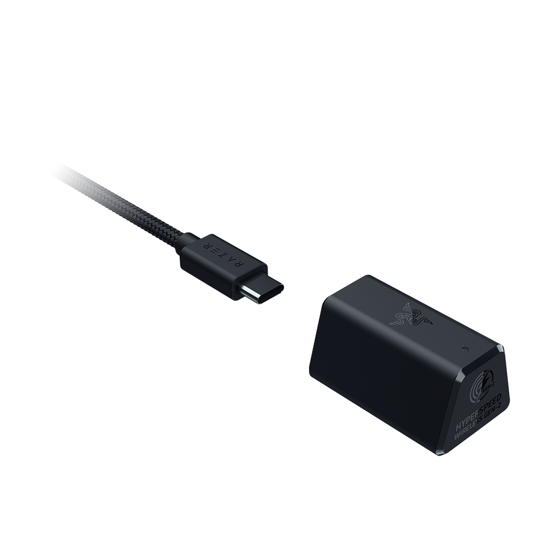 Razer BlackShark V3 Pro - Auriculares inal&aacute;mbricos para Esports con cancelaci&oacute;n Activa de Ruido (ANC) - Diafragmas 50mm - Micr&oacute;fono extra&iacute;ble - Wireless 2,4GHz & Bluetooth - FPS - PC/Mac | Negro