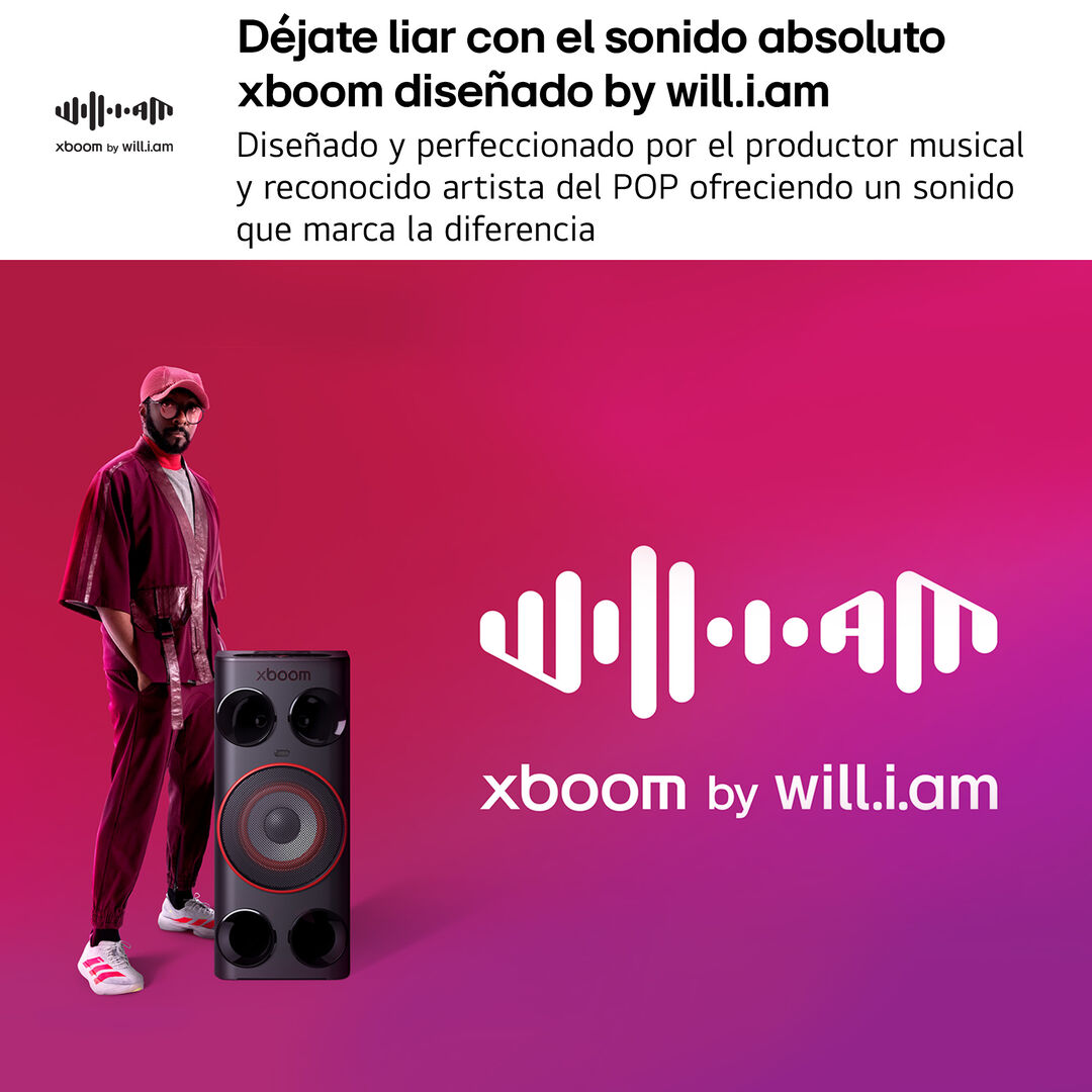 Altavoz Bluetooth 340W 2.1ch POWER7000