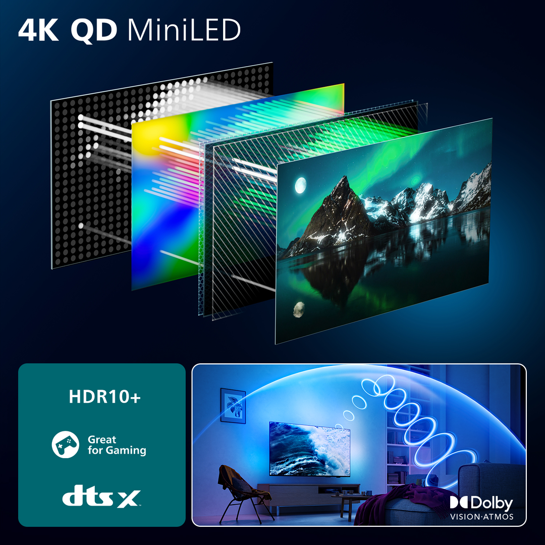 Smart TV 55" 55MLED920/12 4K MINI-LED Ambilight