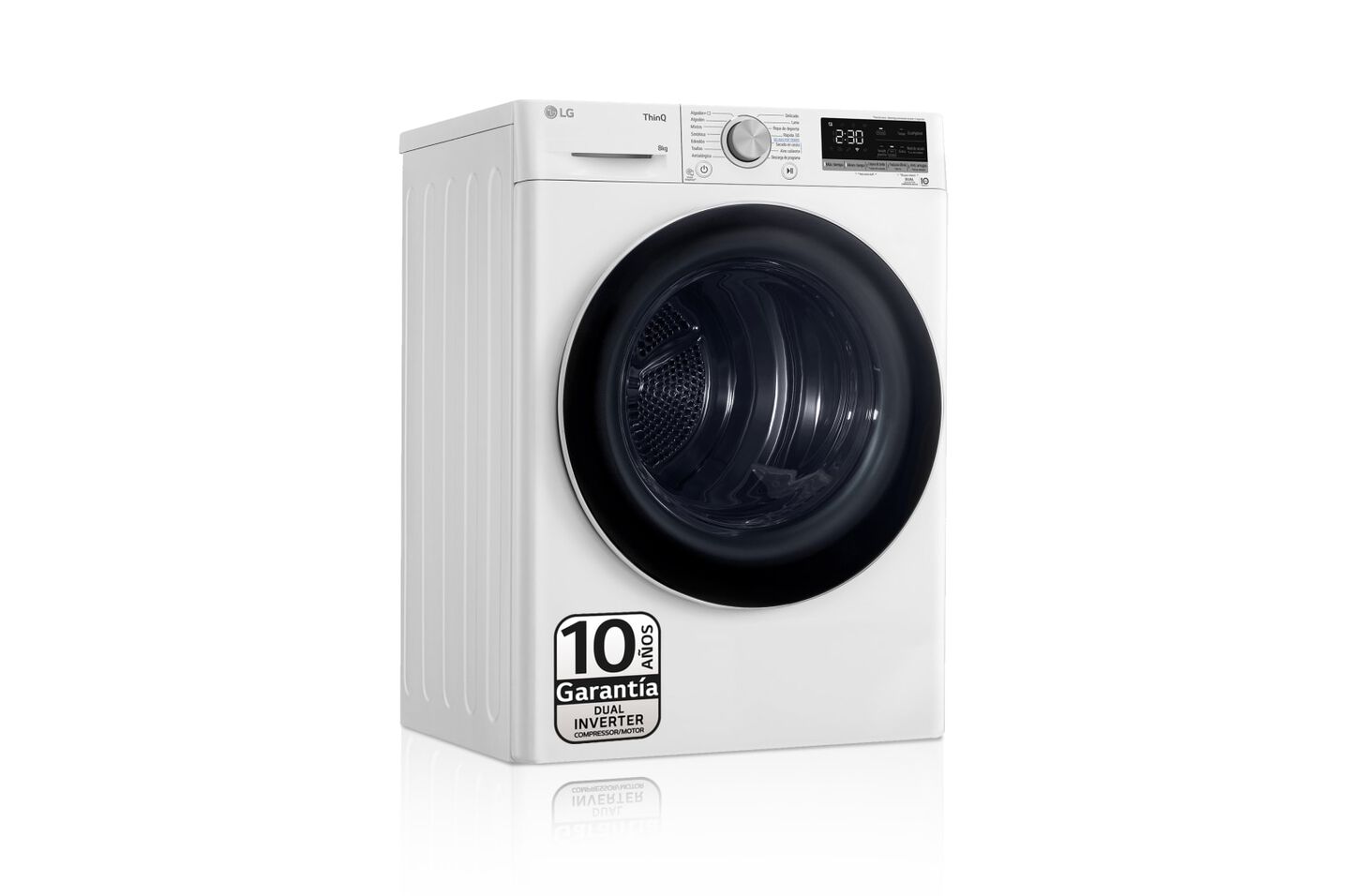 Secadora RH80V9AV4N 8kg  con bomba de calor