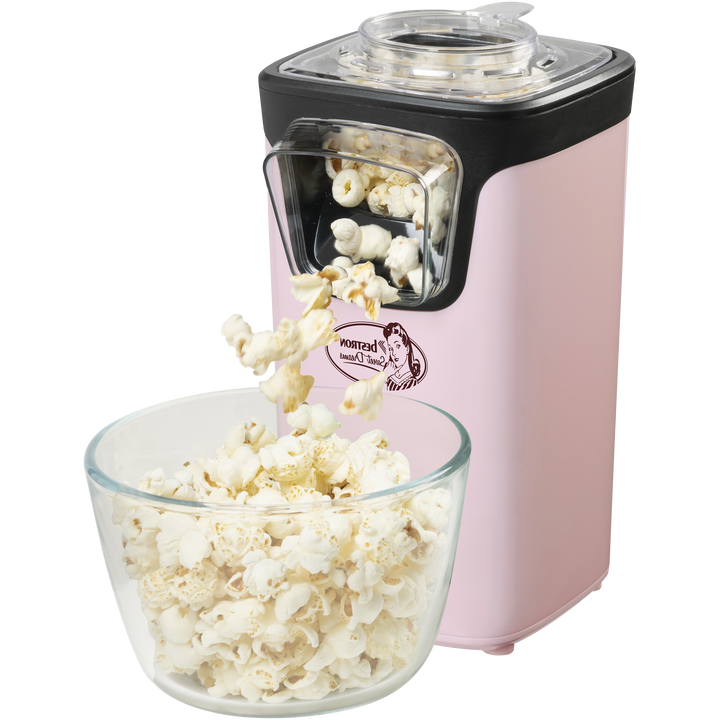 Set de cocina Party Pink, compuesto por gofrera, crepera, m&aacute;quina de palomitas y m&aacute;quina de algod&oacute;n de az&uacute;car
