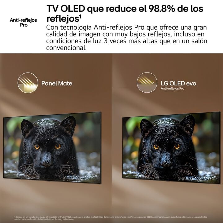 Smart TV LG OLED evo AI C6 83 pulgadas 4K 2026