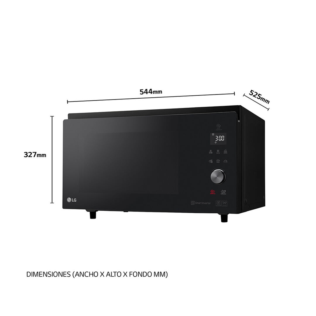 Microondas 4 en 1 Smart Inverter 1100W 39L