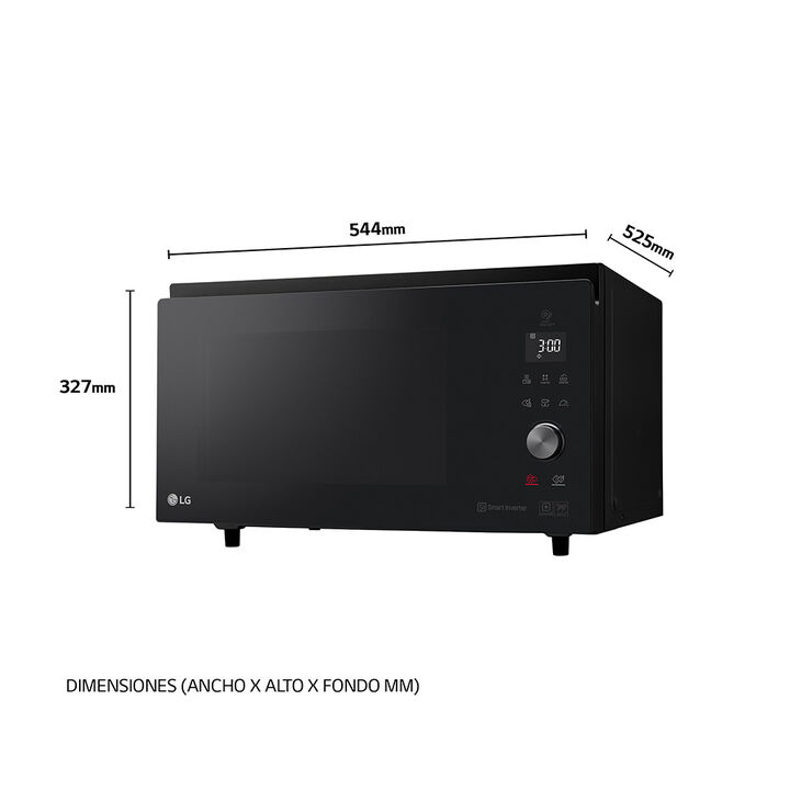 Microondas 4 en 1 Smart Inverter 1100W