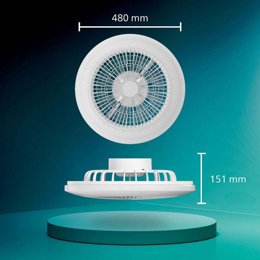 Ventilador Plaf&oacute;n de Techo Amigo 50&Prime; DC Gradient