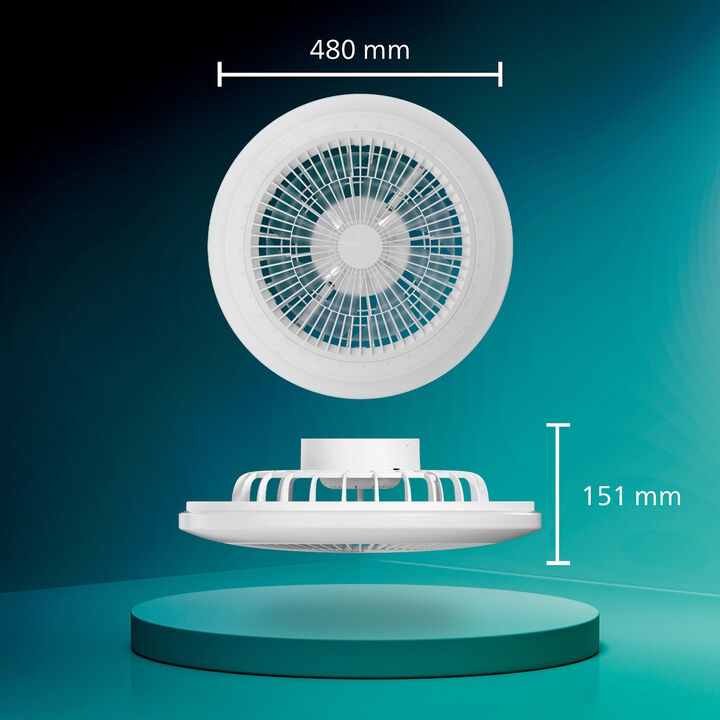 Ventilador Plaf&oacute;n de Techo Amigo 50&Prime; DC Gradient