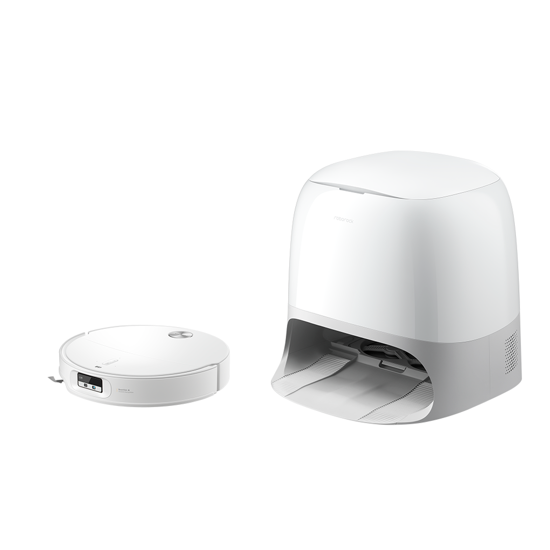 Robot aspirador Roborock Qrevo CurvX con mopa y base multifunción batería 6400mAh