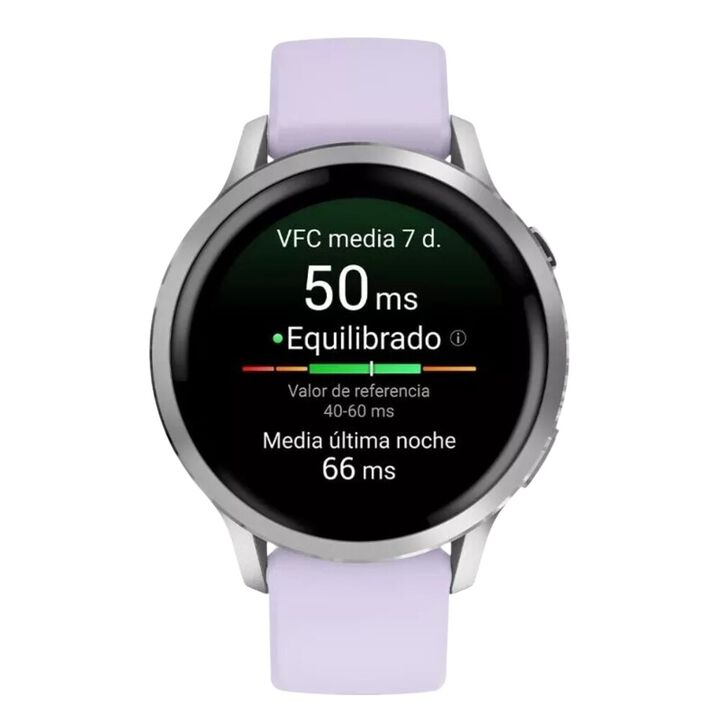 Diseñado específicamente con funciones avanzadas de salud y forma física, el smartwatch con GPS Venu 4 es tu apoyo en la muñeca para ayudarte a comprender mejor tu cuerpo y tomar decisiones más saludables