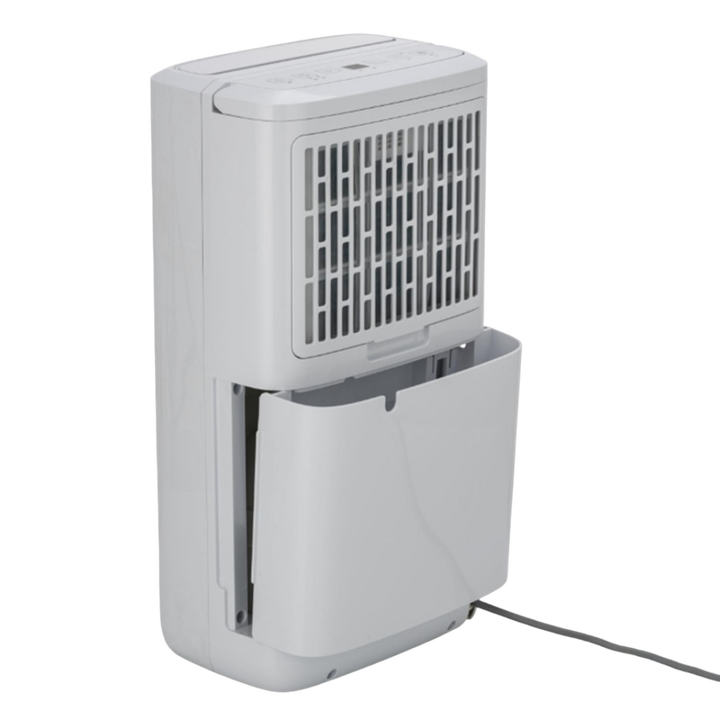 El DRYOS 12 combina potencia y tecnolog&iacute;a con un panel de control LED intuitivo que te permite ajustar la humedad entre el 30% y el 80%, adapt&aacute;ndose a tus necesidades. Su dep&oacute;sito de 12L con apagado autom&aacute;tico de seguridad y la opci&oacute;n de drenaje continuo garantizan un funcionamiento prolongado sin preocupaciones. Adem&aacute;s, incluye un temporizador de hasta 24 horas y una pr&aacute;ctica funci&oacute;n de secado de ropa que acelera este proceso, haci&eacute;ndolo a&uacute;n m&aacute;s vers&aacute;til. Con un dise&ntilde;o moderno y compacto (28x19x48 cm, 9 kg), el DRYOS 12 es f&aacute;cil de transportar gracias a su asa integrada, ideal para espacios de hasta 20 m2.&nbsp;