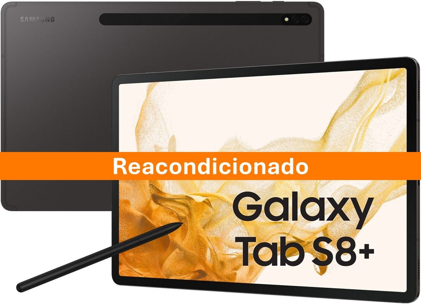 Galaxy Tab S8+ WiFi 128GB Negro REACONDICIONADO A+