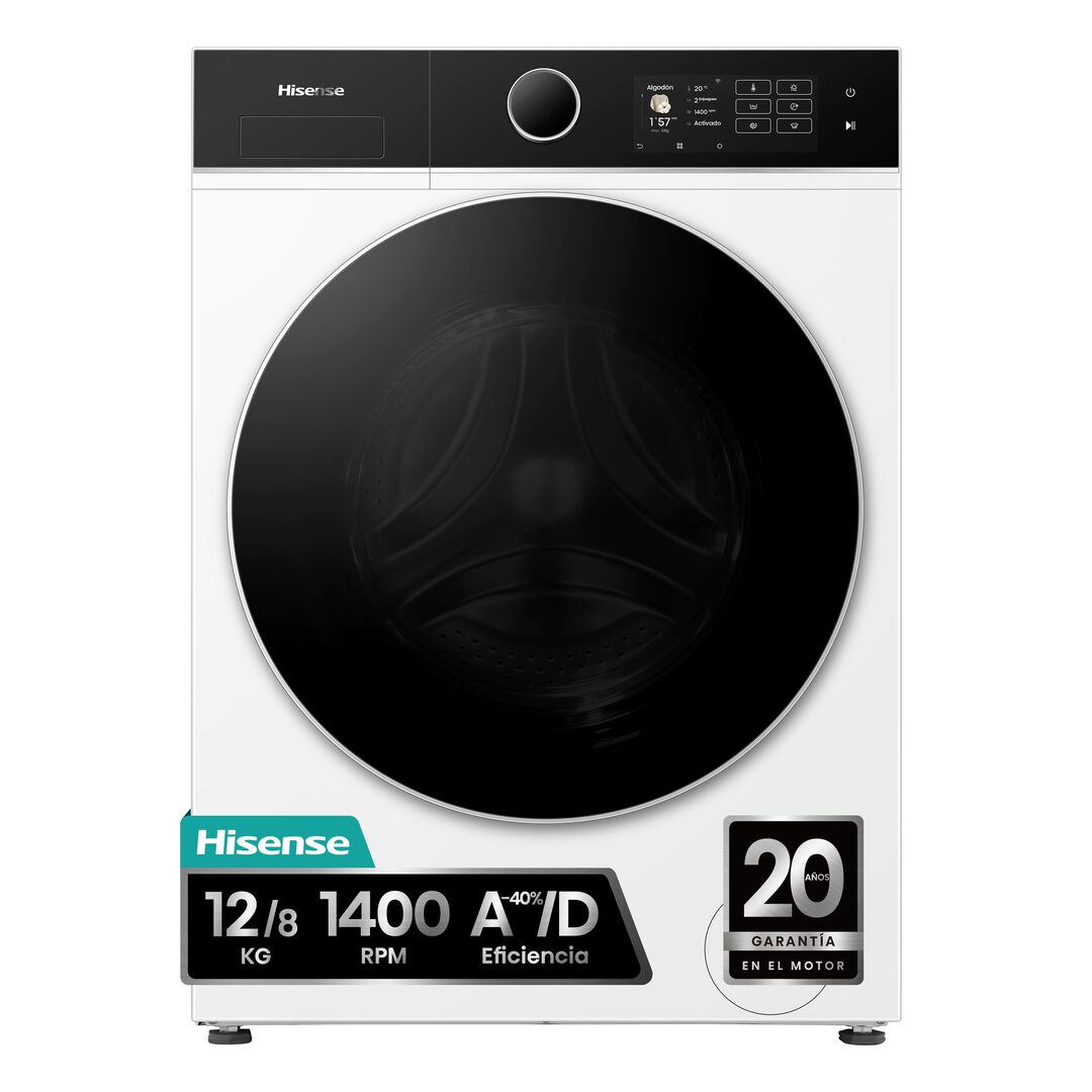 Lav.Hisense WD5I1245BWR carga frontal